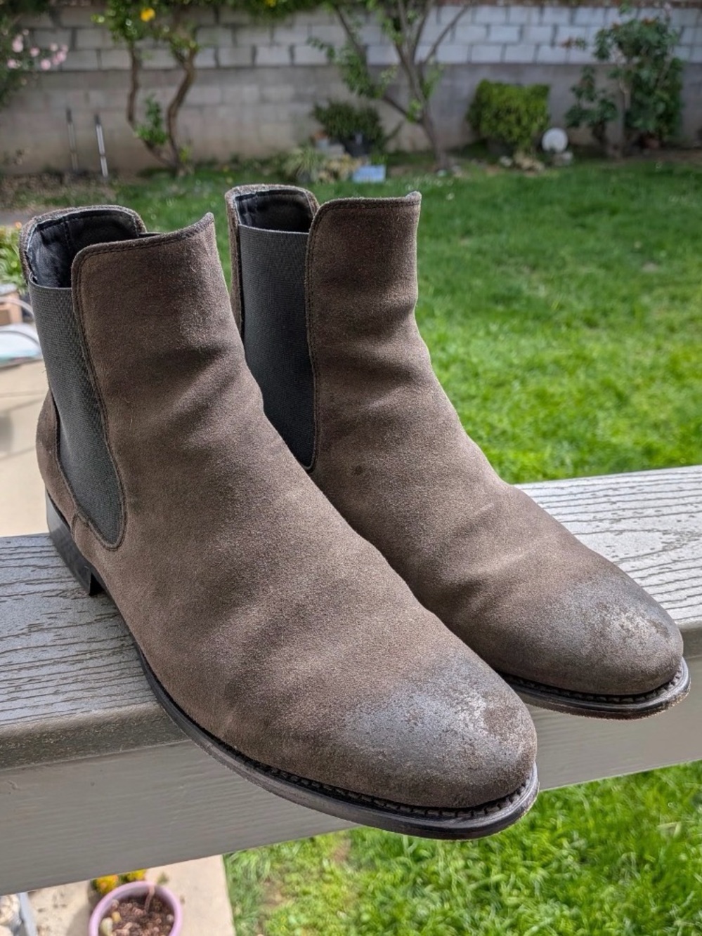 Thursday Boot Company Suede Chelsea Boots